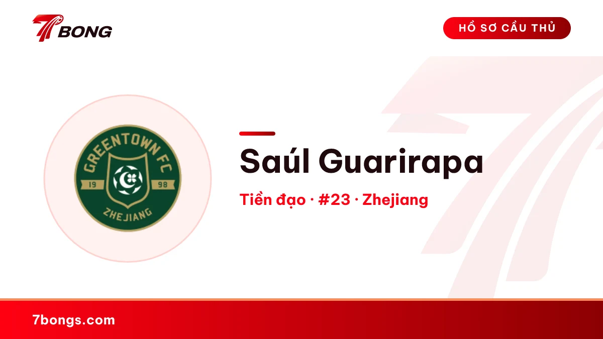 Saúl Guarirapa — Zhejiang
