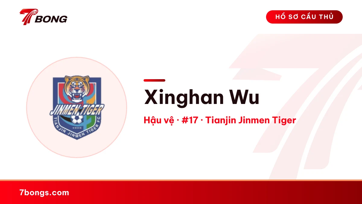 Xinghan Wu — Tianjin Jinmen Tiger