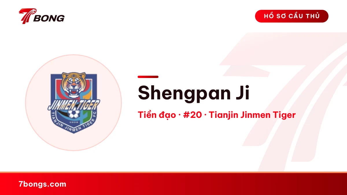 Shengpan Ji — Tianjin Jinmen Tiger