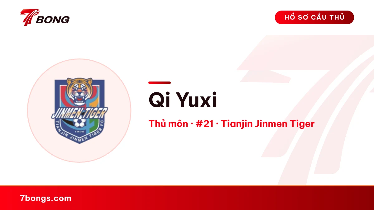 Qi Yuxi — Tianjin Jinmen Tiger