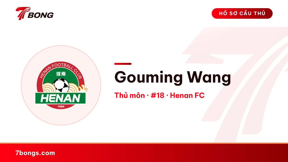 Gouming Wang — Henan FC
