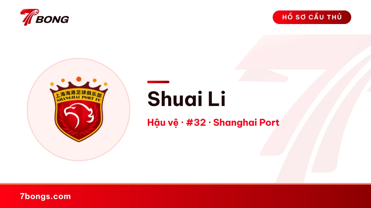Shuai Li — Shanghai Port