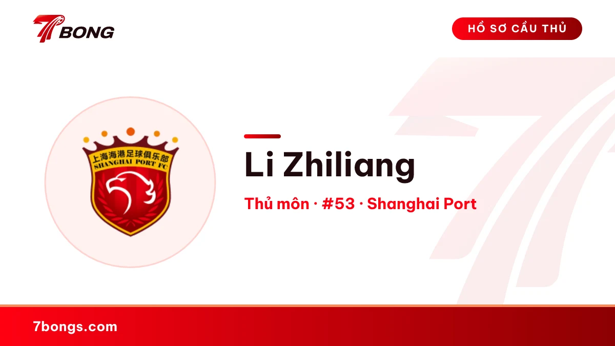Li Zhiliang — Shanghai Port