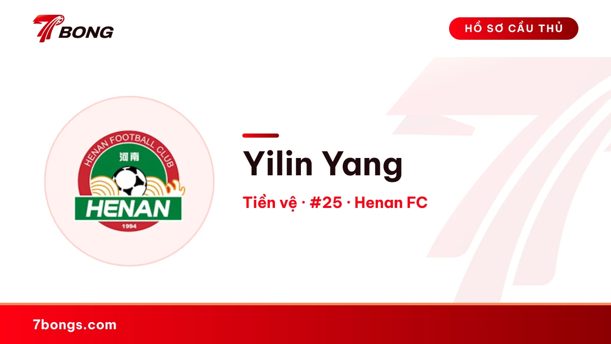 Yilin Yang — Henan FC