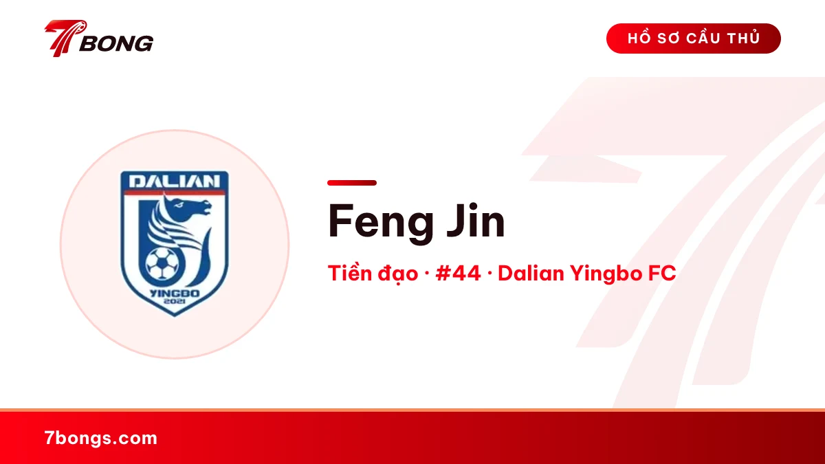 Feng Jin — Dalian Yingbo FC