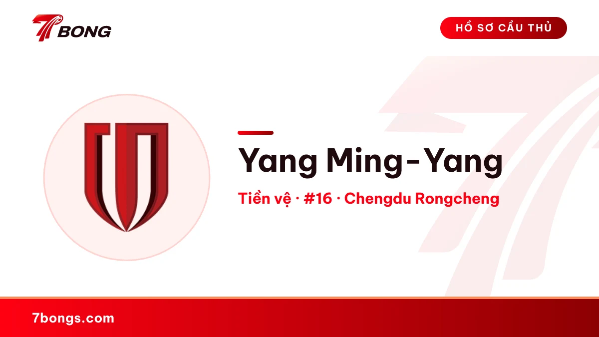 Yang Ming-Yang — Chengdu Rongcheng