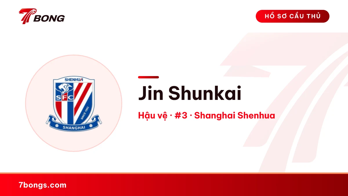 Jin Shunkai — Shanghai Shenhua