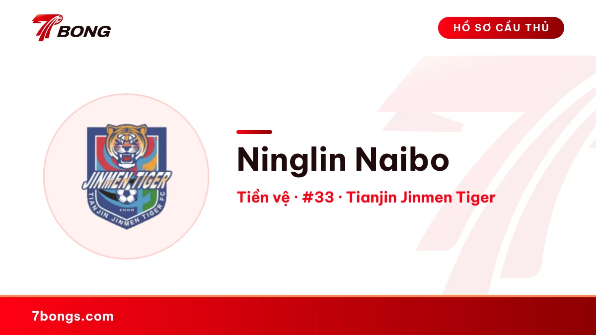 Ninglin Naibo — Tianjin Jinmen Tiger