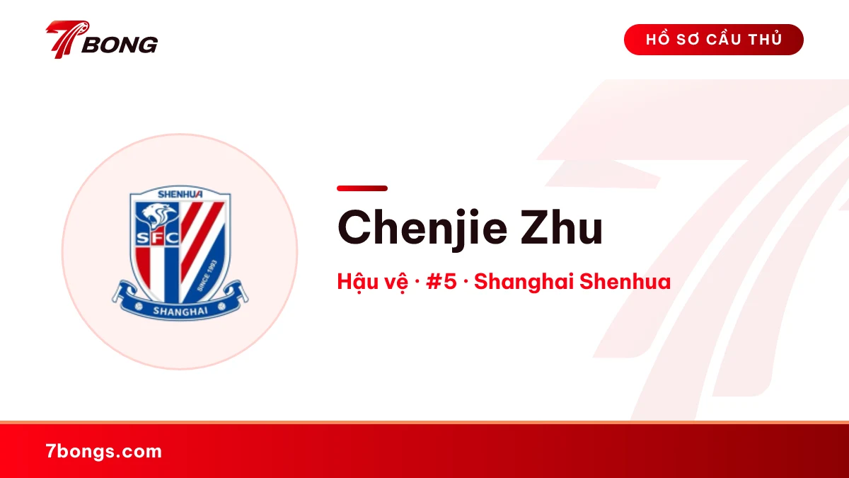 Chenjie Zhu — Shanghai Shenhua