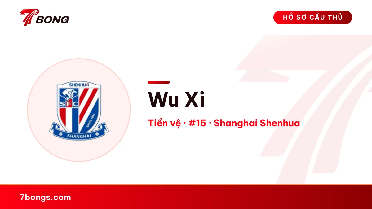 Wu Xi — Shanghai Shenhua