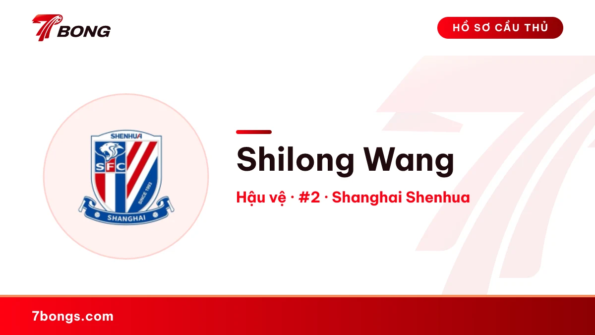 Shilong Wang — Shanghai Shenhua