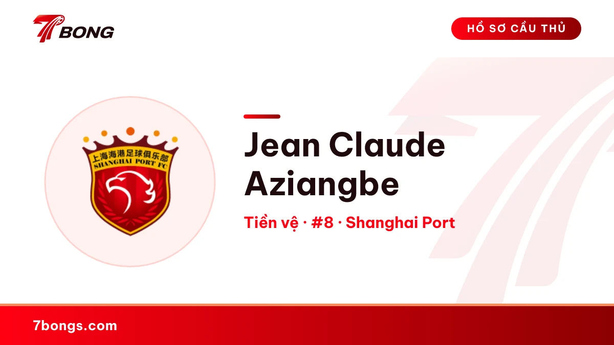 Jean Claude Aziangbe — Shanghai Port