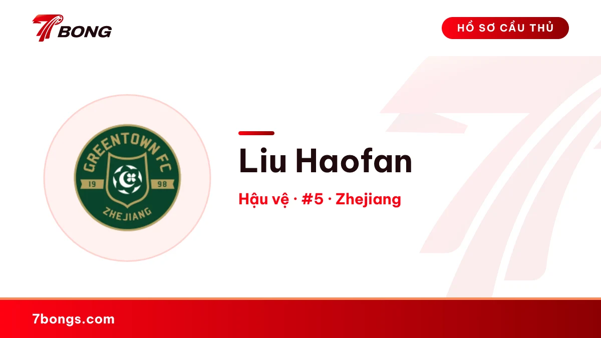 Liu Haofan — Zhejiang