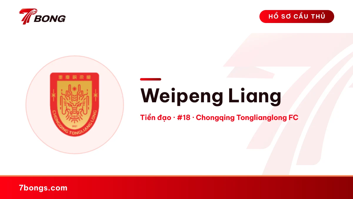 Weipeng Liang — Chongqing Tonglianglong FC