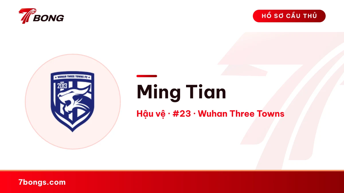 Ming Tian — Wuhan Three Towns