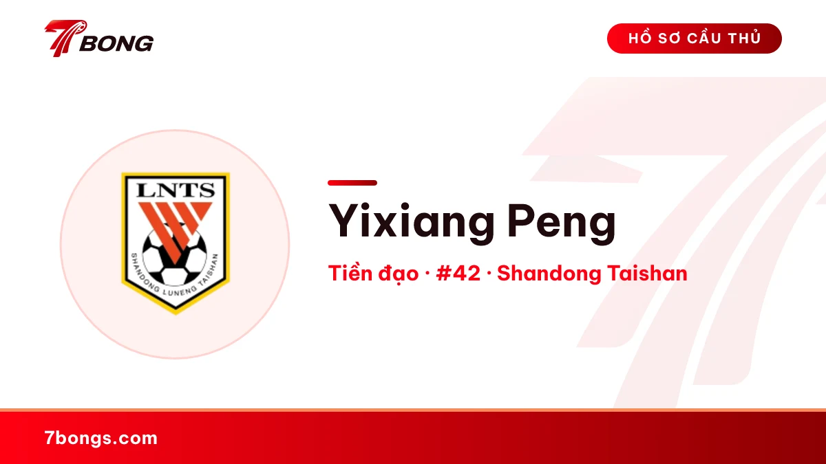 Yixiang Peng — Shandong Taishan