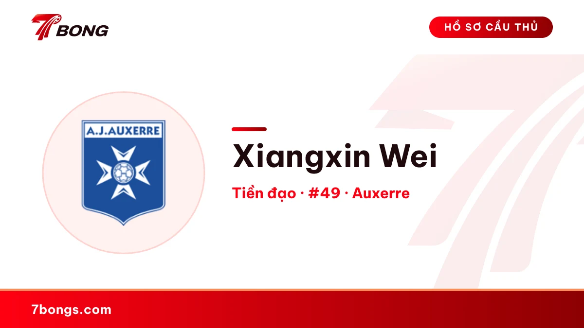 Xiangxin Wei — Auxerre