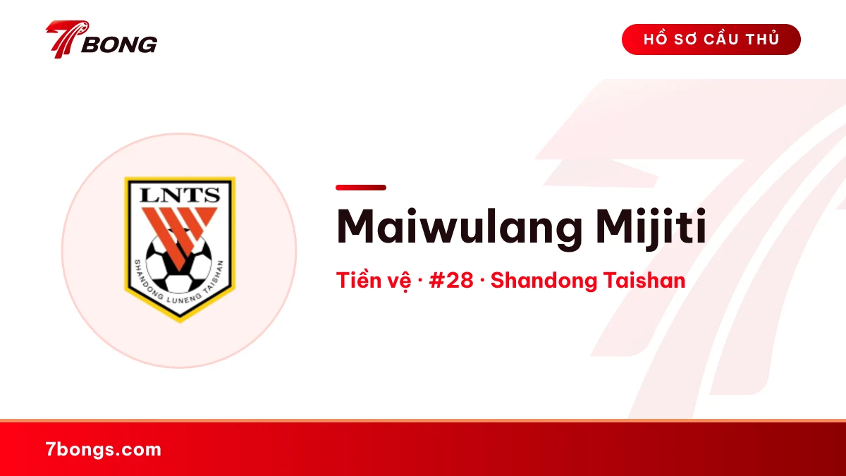 Maiwulang Mijiti — Shandong Taishan