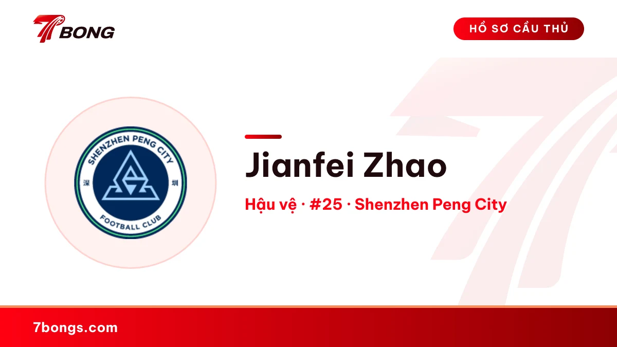 Jianfei Zhao — Shenzhen Peng City