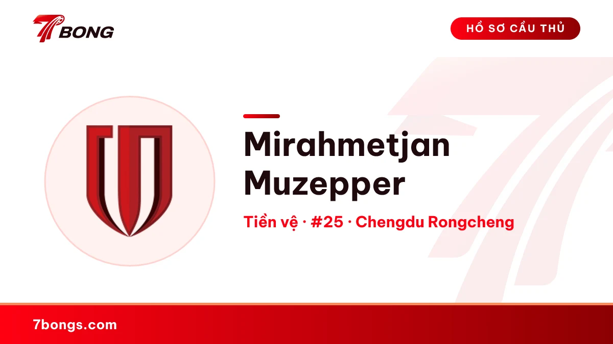 Mirahmetjan Muzepper — Chengdu Rongcheng