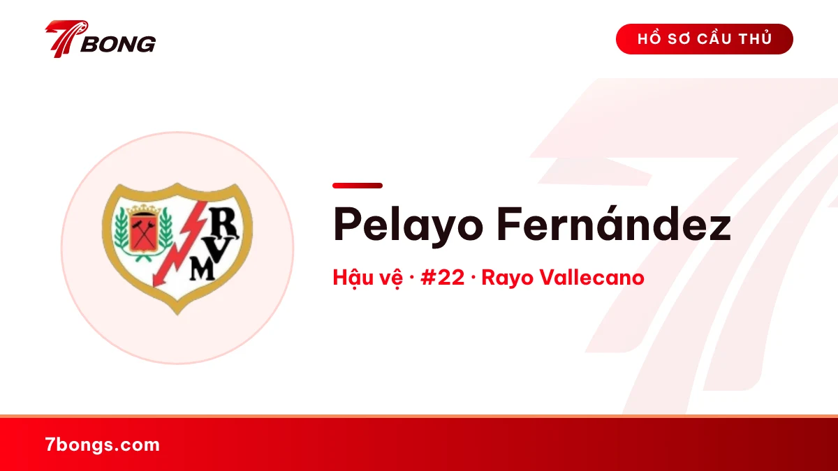 Pelayo Fernández — Rayo Vallecano