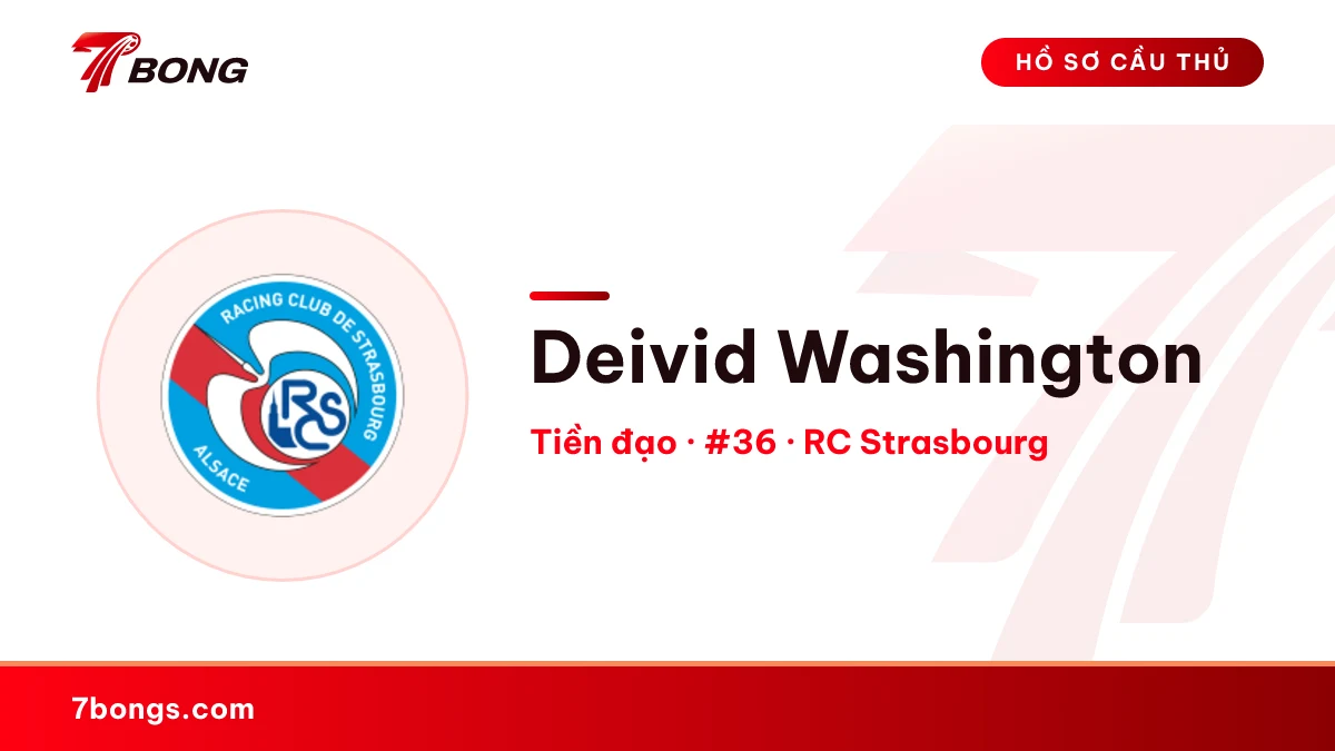 Deivid Washington — RC Strasbourg