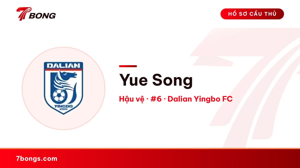 Yue Song — Dalian Yingbo FC