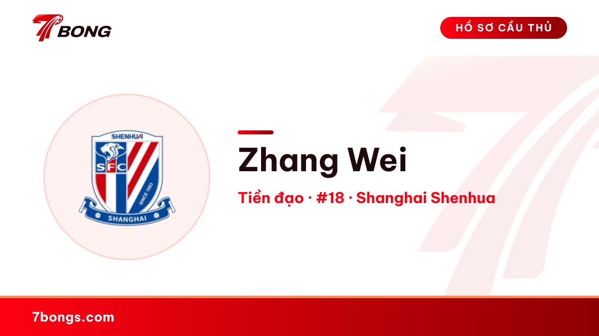 Zhang Wei — Shanghai Shenhua