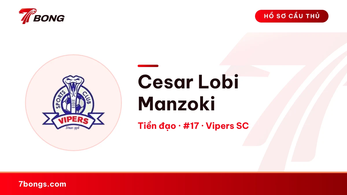 Cesar Lobi Manzoki — Vipers SC