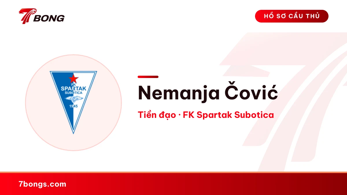 Nemanja Čović — FK Spartak Subotica