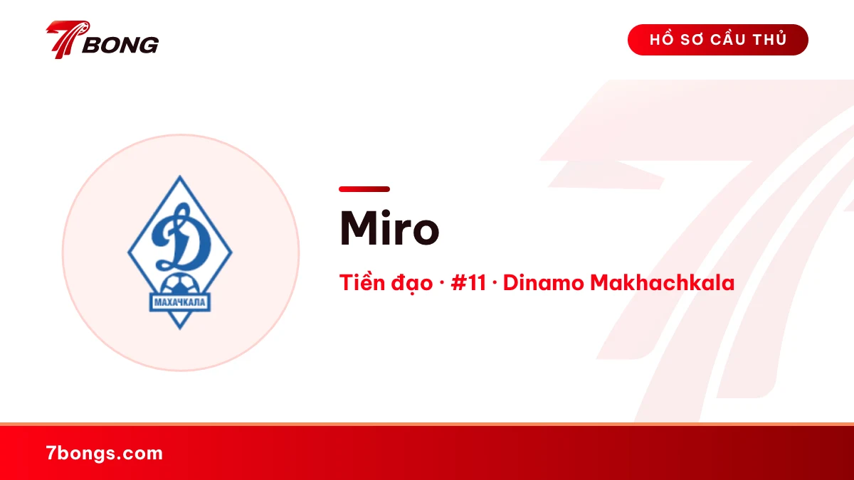 Miro — Dinamo Makhachkala