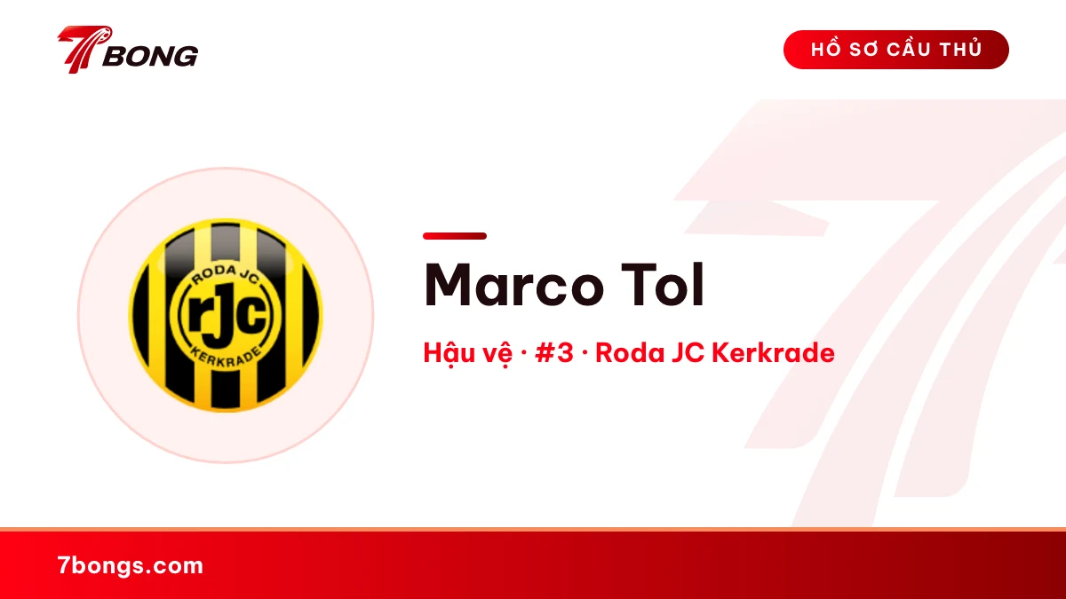Marco Tol — Roda JC Kerkrade