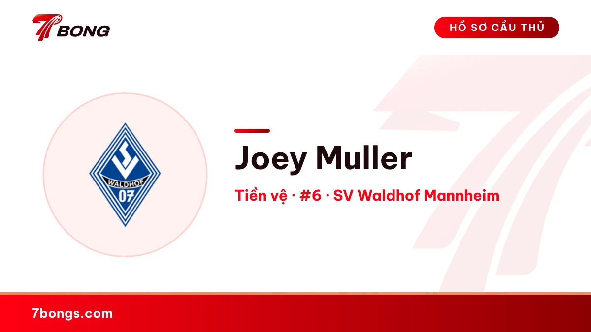 Joey Muller — SV Waldhof Mannheim