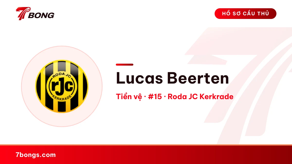 Lucas Beerten — Roda JC Kerkrade
