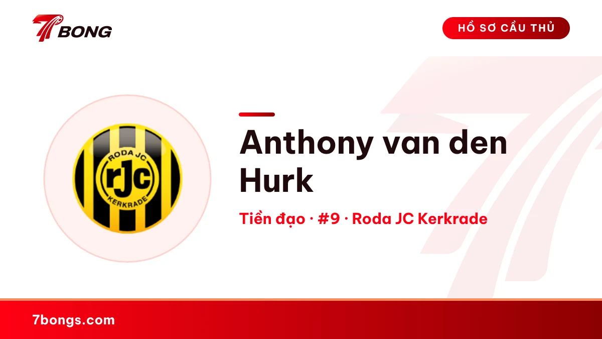 Anthony van den Hurk — Roda JC Kerkrade