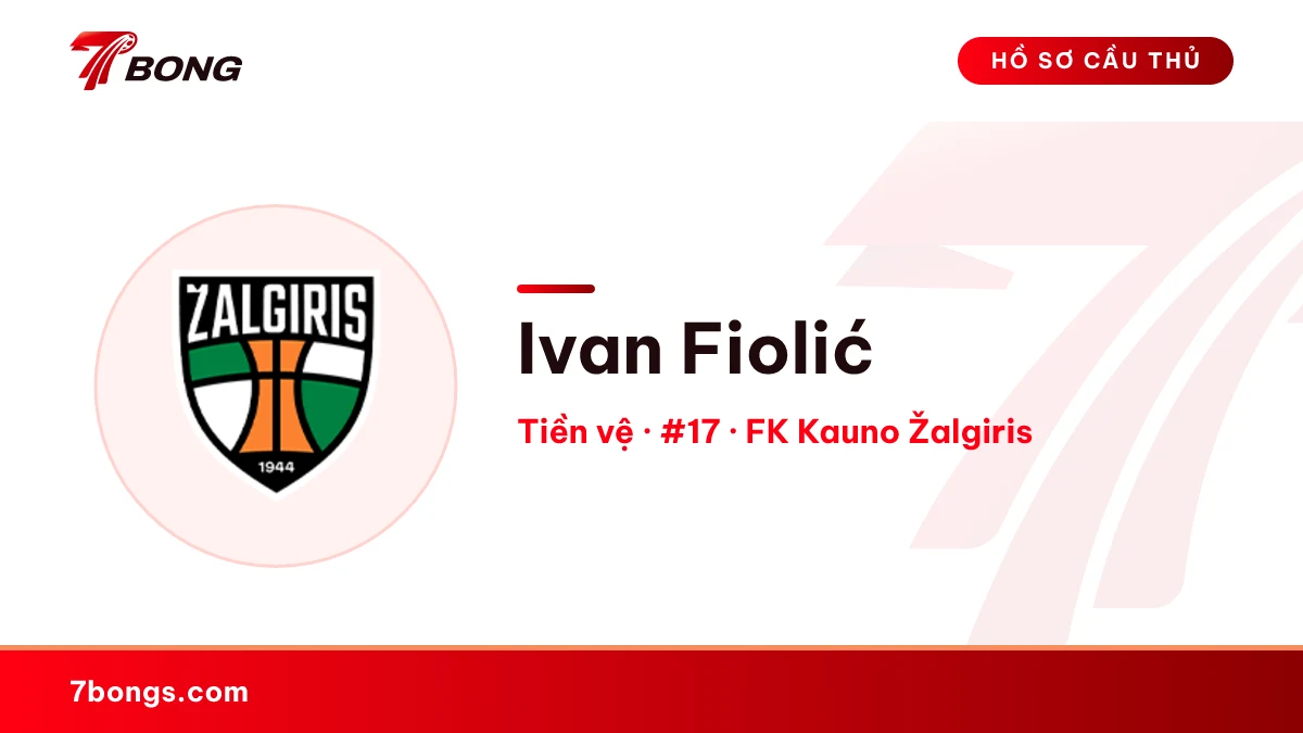 Ivan Fiolić — FK Kauno Žalgiris
