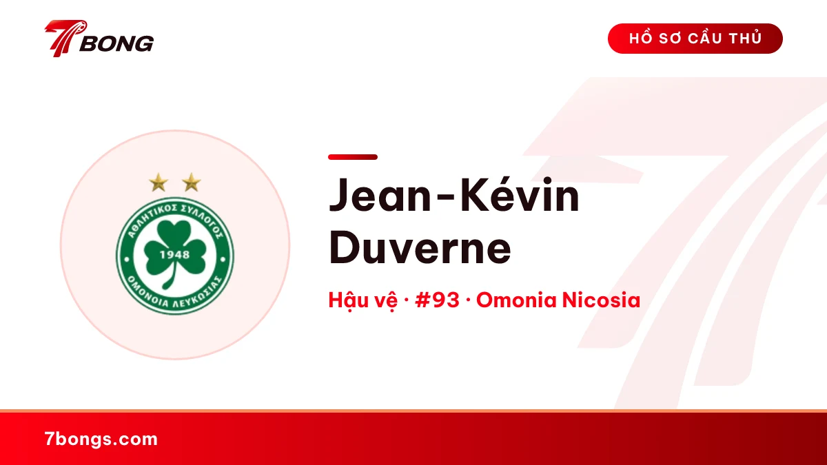 Jean-Kévin Duverne — Omonia Nicosia