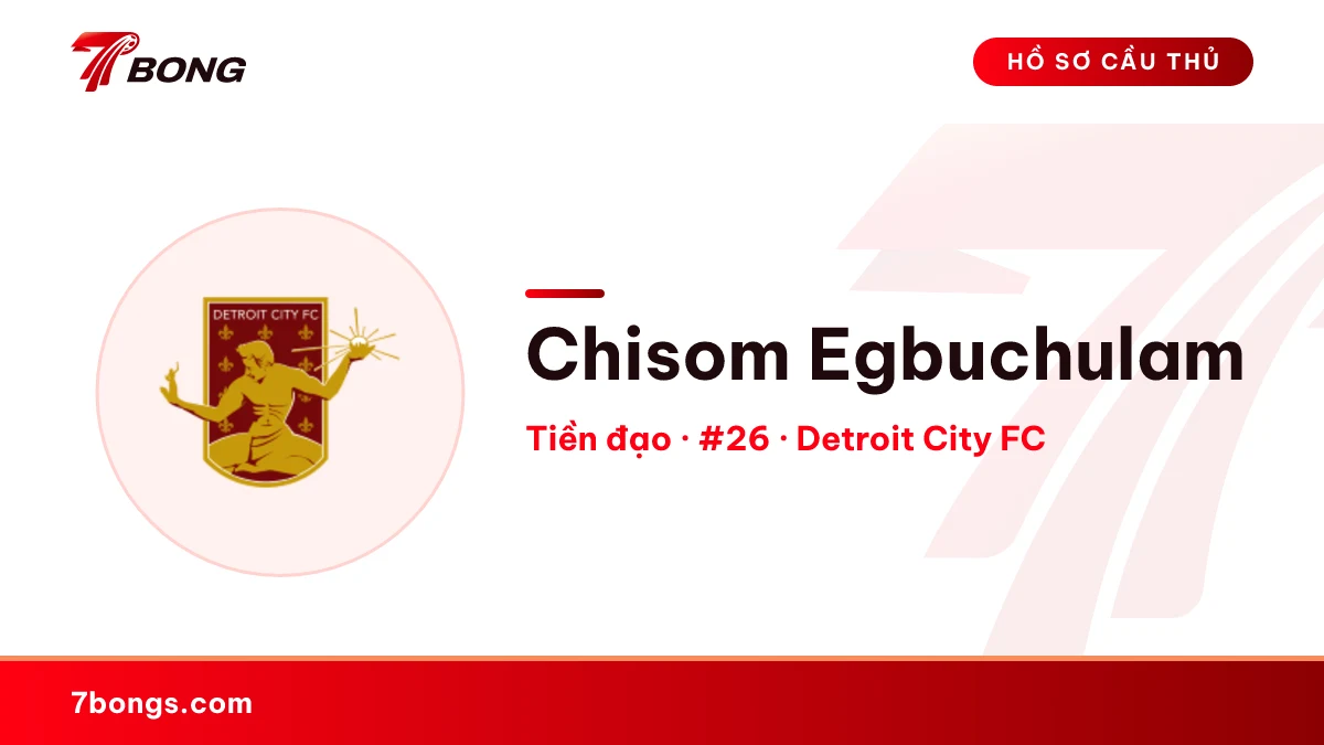 Chisom Egbuchulam — Detroit City FC