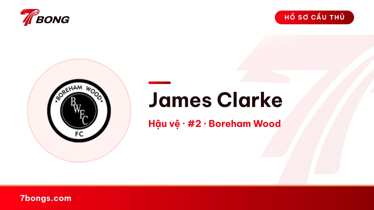James Clarke — Boreham Wood