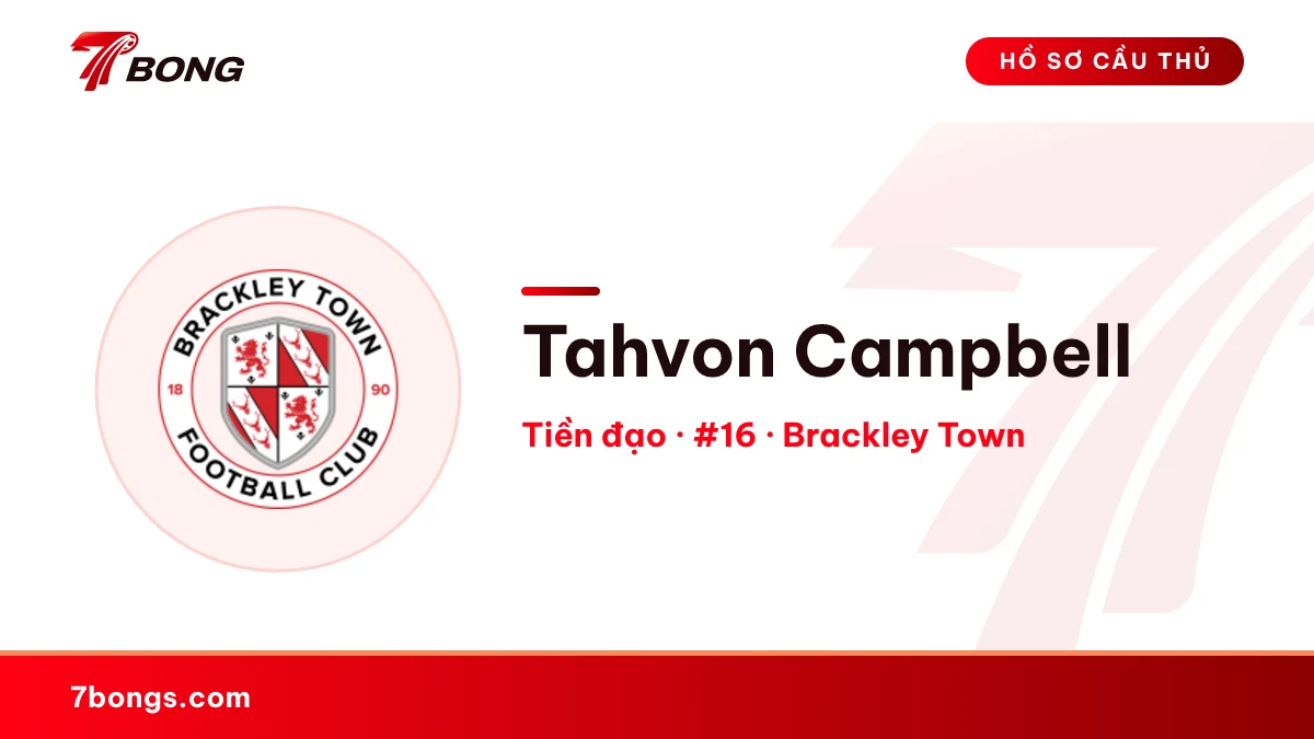 Tahvon Campbell — Brackley Town