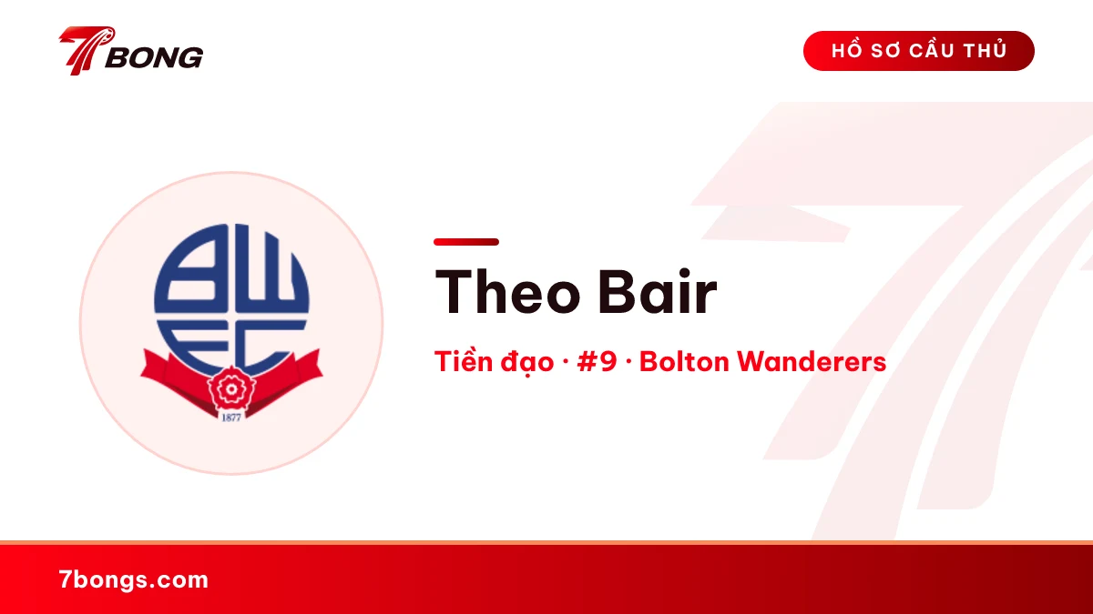Theo Bair — Bolton Wanderers