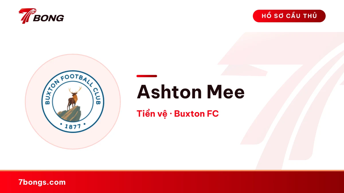 Ashton Mee — Buxton FC
