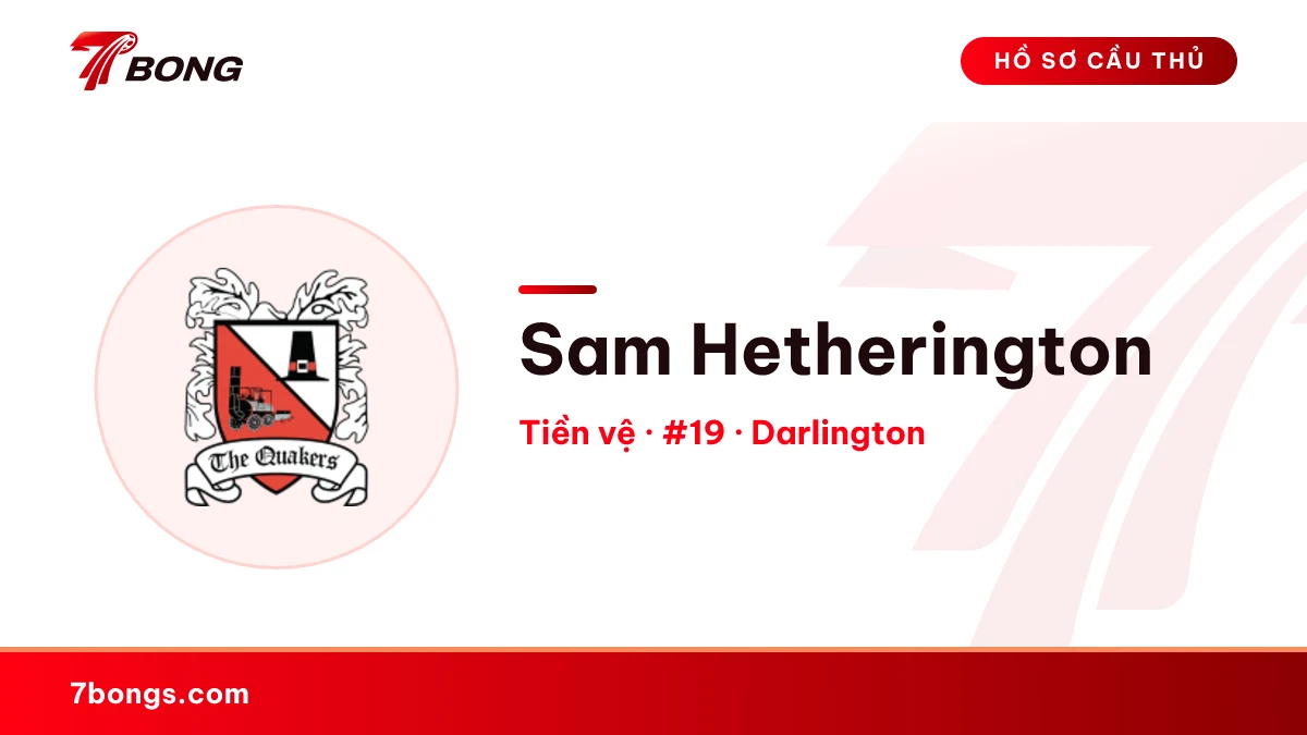 Sam Hetherington — Darlington