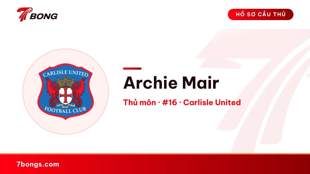 Archie Mair — Carlisle United
