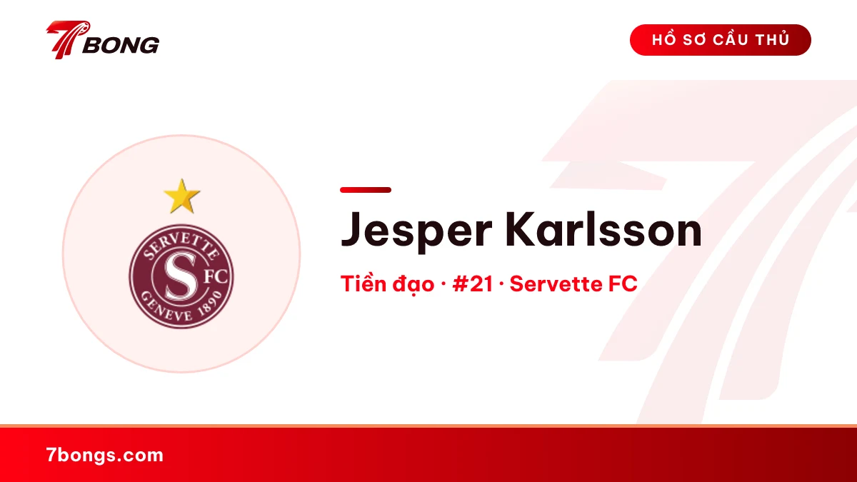Jesper Karlsson — Servette FC
