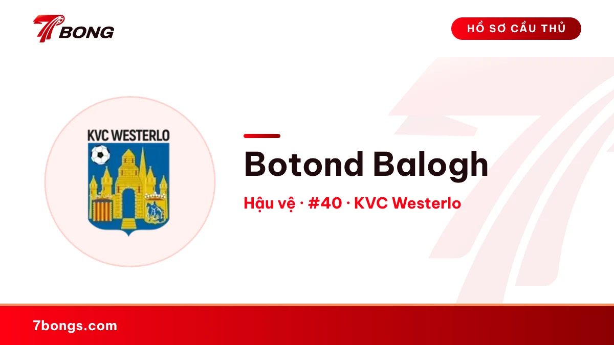 Botond Balogh — KVC Westerlo