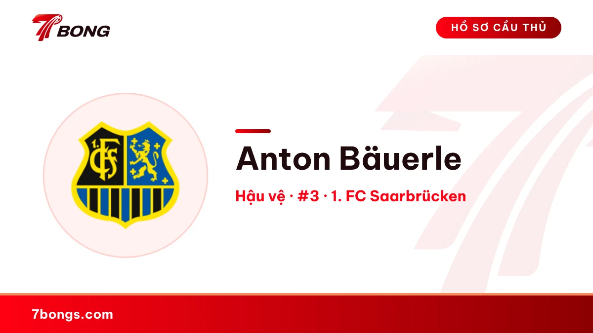 Anton Bäuerle — 1. FC Saarbrücken