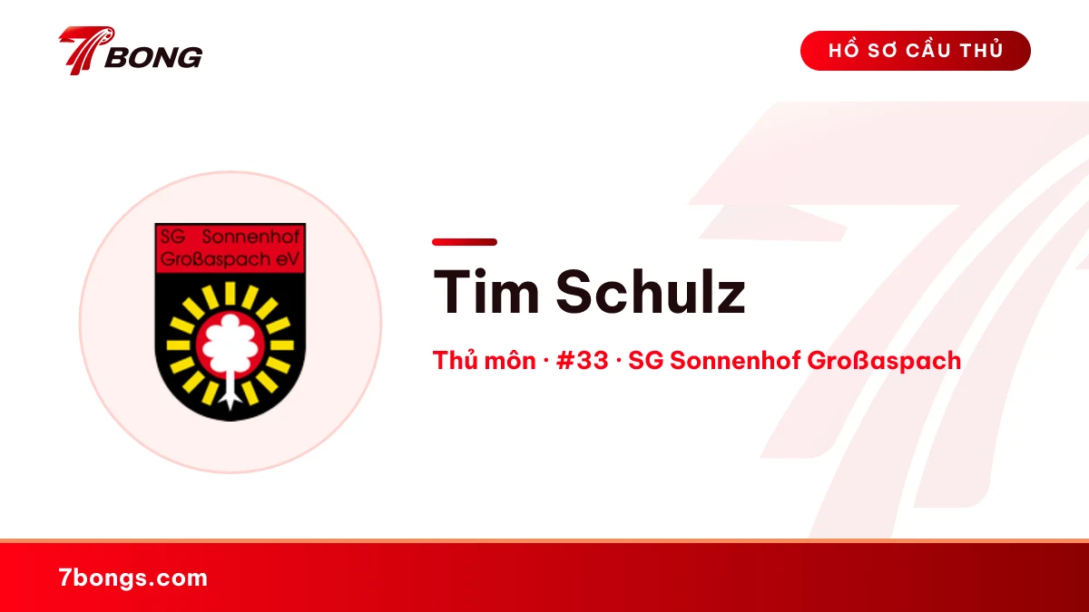 Tim Schulz — SG Sonnenhof Großaspach