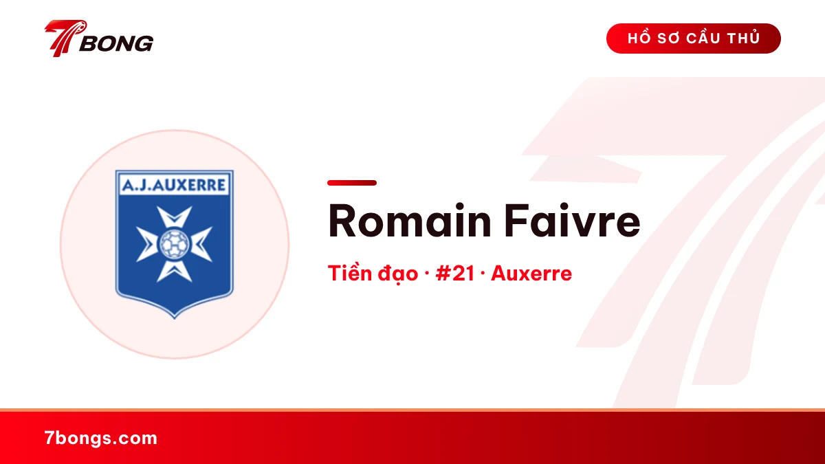 Romain Faivre — Auxerre