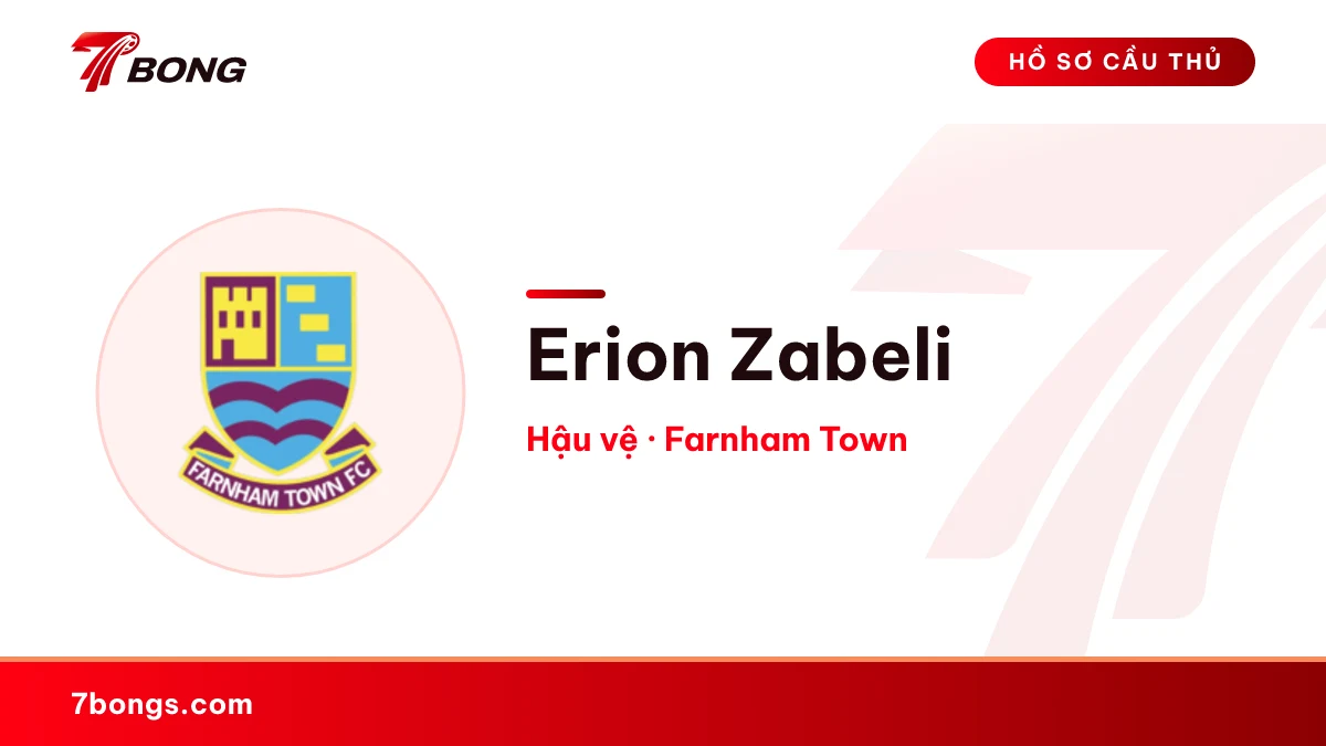 Erion Zabeli — Farnham Town